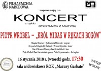 16 stycznia - Filharmonia Narodowa zaprasza