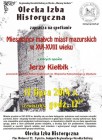 17 lipca - spotkanie z dr. Jerzym Kiełbikiem