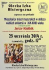 25 września - spotkanie w Oleckiej Izbie Historycznej