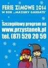27 stycznia - 9 lutego - Cyrkowe Ferie