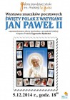 5 grudnia - Święty Polak z Watykanu Jan Paweł II - wystawa znaczków pocztowych