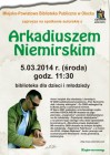 5 marca - spotkanie z Arkadiuszem Niemirskim