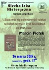 26 marca - spotkanie z Marcinem Płotkiem