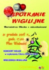 21 grudnia - spotkanie wigilijne